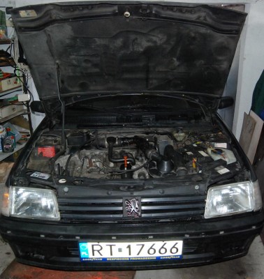 Przy lepszej pogodzie może wezmę się za jego mycie.