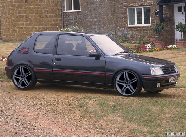 gwint + koła na oko 18&quot; (choć w realu byłoby ciężko ;) )