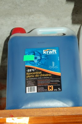 Tymczasowy koncentrat do pomieszania z wodą destylowaną