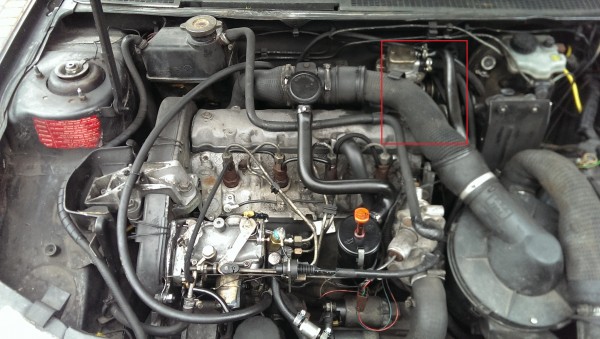 Starałem się uchwycić pompe ale akurat węże zasłaniają