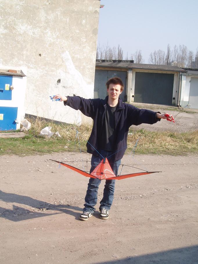 mi puszczał się z latawcem :)