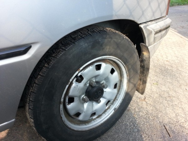 oryginalna felga &quot;tarcza do rzutek&quot; z jednym z dekielków