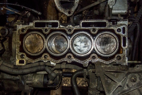 Uszczelka, planowanie głowicy, wymiana pierścieni