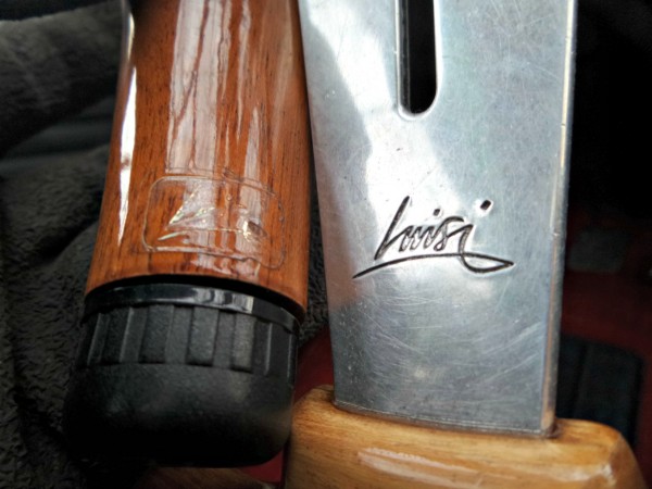 205 GTI Le Mans - Luisi, kierownica i gałka.jpg